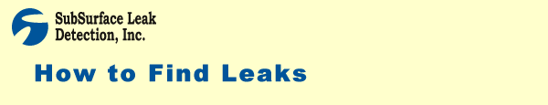 How to Find Leaks - Understanding Acoustic Leak Detection