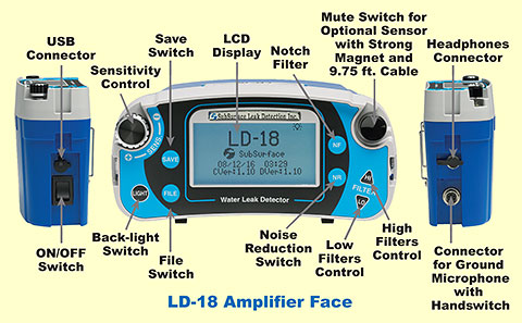 LD-18 Amplifier Face